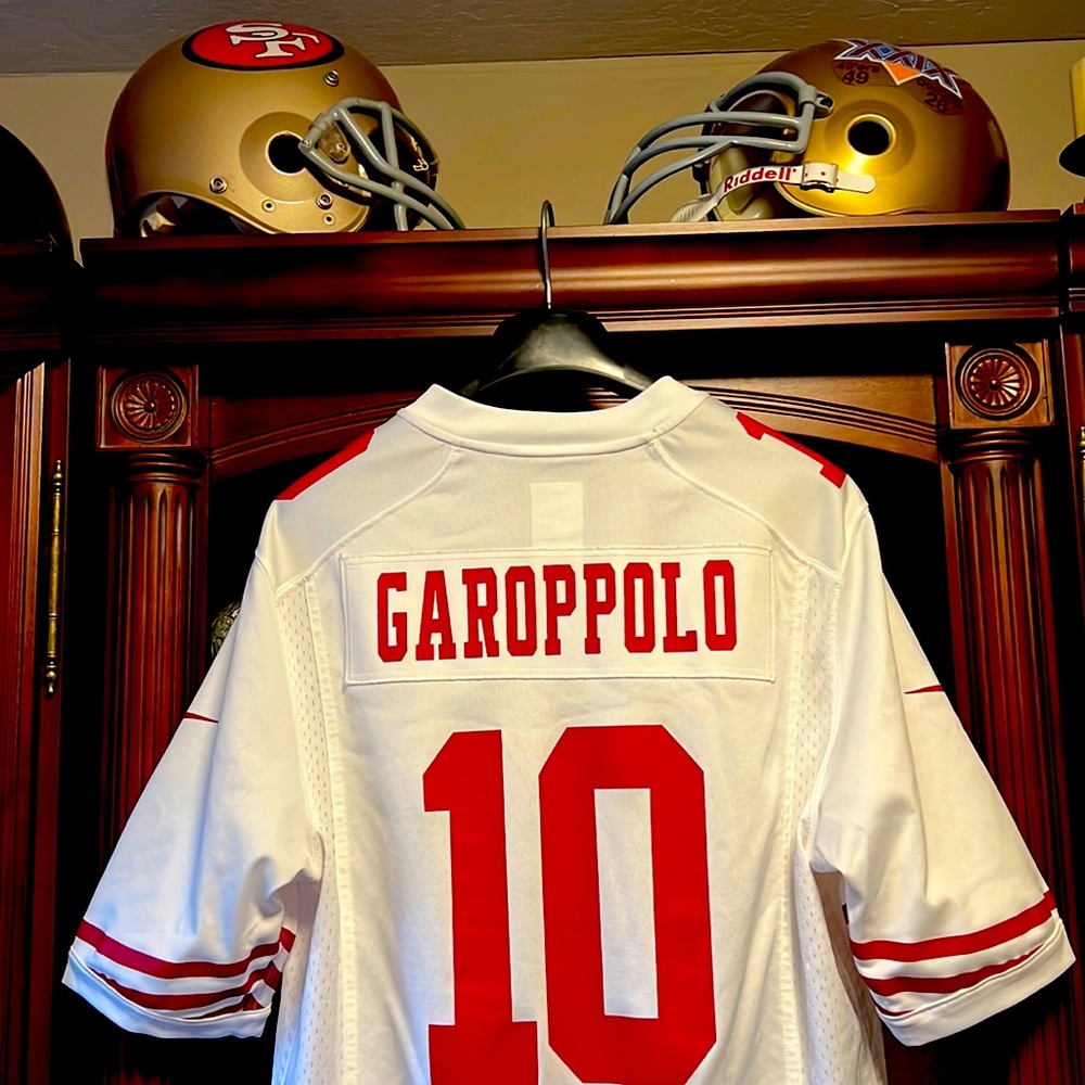 NIKE NFL SF 49ers Classic Jimmy GAROPPOLO #10 White JERSEY!